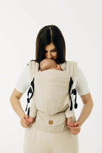 LennyLight Carrier, broken-twill weave (58% cotton, 42% bamboo viscose) - TRACK - Woven Baby Standard   lenny_light    #