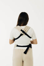 LennyLight Carrier, broken-twill weave (58% cotton, 42% bamboo viscose) - TRACK (grade B) - Woven Baby Standard   lenny_light    #