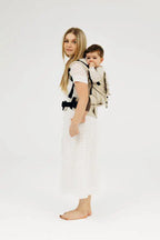 LennyPreschool Carrier, broken - twill weave (58% cotton, 42% bamboo viscose) - TRACK - Woven Baby Preschool   lenny_preschool    #