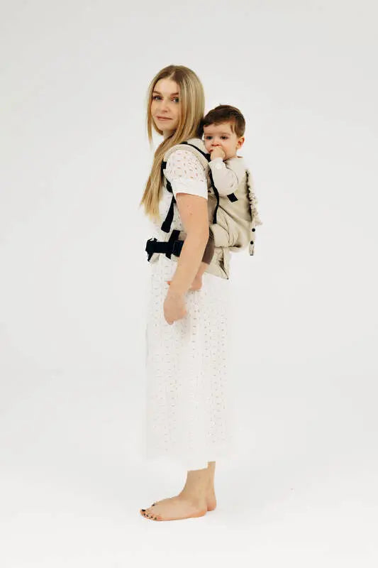 LennyPreschool Carrier, broken - twill weave (58% cotton, 42% bamboo viscose) - TRACK - Woven Baby Size - Preschool   lenny_preschool    #