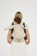 LennyPreschool Carrier, broken - twill weave (58% cotton, 42% bamboo viscose) - TRACK - Woven Baby Preschool   lenny_preschool    #
