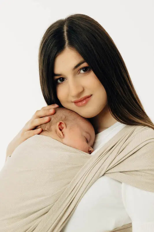 Baby Sling, Broken Twill Weave, (58% cotton, 42% bamboo viscose) - TRACK - Woven Baby Size - L-Size - M-Size - S-Size - XL-Size - XS   long_woven_wraps    #