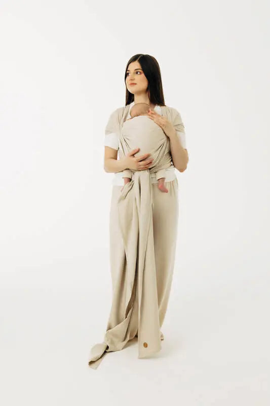 Baby Sling, Broken Twill Weave, (58% cotton, 42% bamboo viscose) - TRACK - Woven Baby Size - L-Size - M-Size - S-Size - XL-Size - XS   long_woven_wraps    #