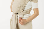 Baby Sling, Broken Twill Weave, (58% cotton, 42% bamboo viscose) - TRACK (grade B) - Woven Baby M - 6   long_woven_wraps    #