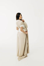 Baby Sling, Broken Twill Weave, (58% cotton, 42% bamboo viscose) - TRACK (grade B) - Woven Baby M - 6   long_woven_wraps    #