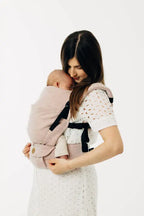 LennyLight Carrier, broken-twill weave (58% cotton, 42% linen) - TUNDRA - Woven Baby Standard   lenny_light    #