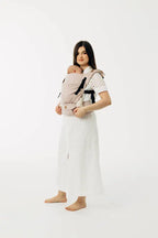 LennyLight Carrier, broken-twill weave (58% cotton, 42% linen) - TUNDRA - Woven Baby Standard   lenny_light    #