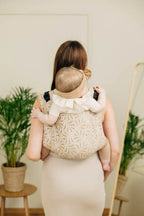 Lenny Buckle Onbuhimo PRO baby carrier, jacquard weave (50% cotton, 50% bamboo viscose) - INFINITY - GOLDEN HOUR - Woven Baby Standard   buckle_onbu_pro_carriers    #