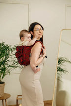 Lenny Buckle Onbuhimo PRO baby carrier, jacquard weave (100% cotton) - INFINITY - GERDA - Woven Baby Standard   buckle_onbu_pro_carriers    #