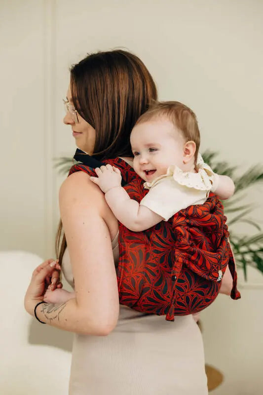 Lenny Buckle Onbuhimo PRO baby carrier, jacquard weave (100% cotton) - INFINITY - GERDA - Woven Baby Standard   buckle_onbu_pro_carriers    #