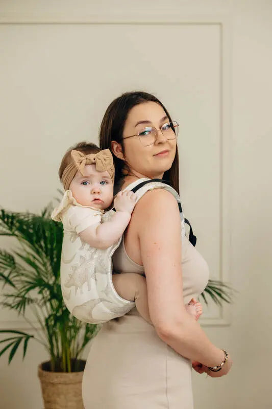 Lenny Buckle Onbuhimo PRO baby carrier, jacquard weave (100% cotton) - JURASSIC - ICE DESERT - Woven Baby Preschool   buckle_onbu_pro_carriers    #