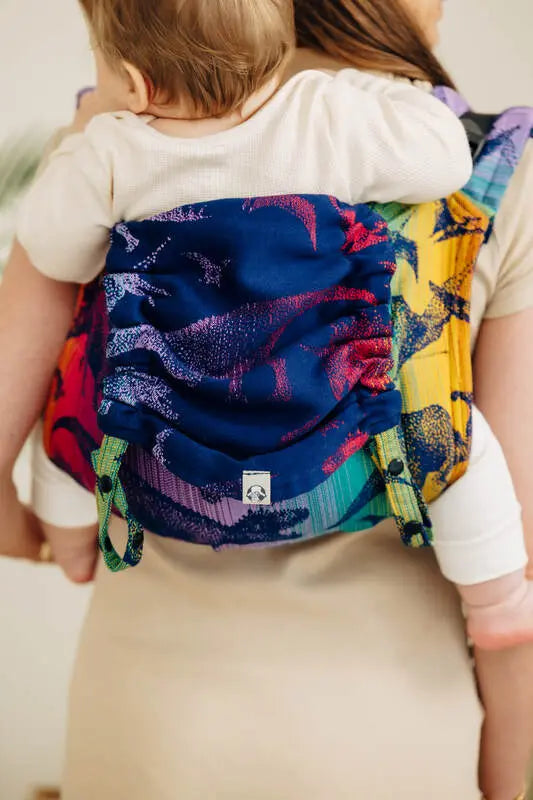 Lenny Buckle Onbuhimo PRO baby carrier, jacquard weave (100% cotton) - JURASSIC - NEW ERA - Woven Baby Preschool   buckle_onbu_pro_carriers    #