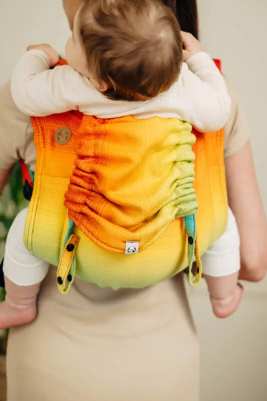 Lenny Buckle Onbuhimo PRO baby carrier, jacquard weave (100% cotton) - RAINBOW BABY - Woven Baby Size - Standard-Size - Toddler   buckle_onbu_pro_carriers    #
