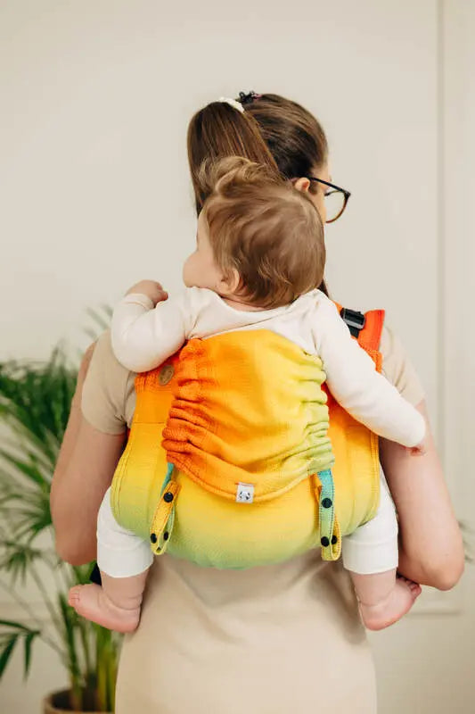 Lenny Buckle Onbuhimo PRO baby carrier, jacquard weave (100% cotton) - RAINBOW BABY - Woven Baby Size - Standard-Size - Toddler   buckle_onbu_pro_carriers    #