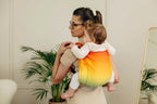 Lenny Buckle Onbuhimo PRO baby carrier, jacquard weave (100% cotton) - RAINBOW BABY - Woven Baby Standard   buckle_onbu_pro_carriers    #