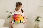 Lenny Buckle Onbuhimo PRO baby carrier , jacquard weave (100% cotton) - RAINBOW LOTUS - Woven Baby Toddler   buckle_onbu_pro_carriers    #