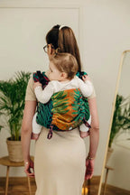 Lenny Buckle Onbuhimo PRO baby carrier, jacquard weave (100% cotton) - RAINFOREST - DIVERSE - Woven Baby Standard   buckle_onbu_pro_carriers    #