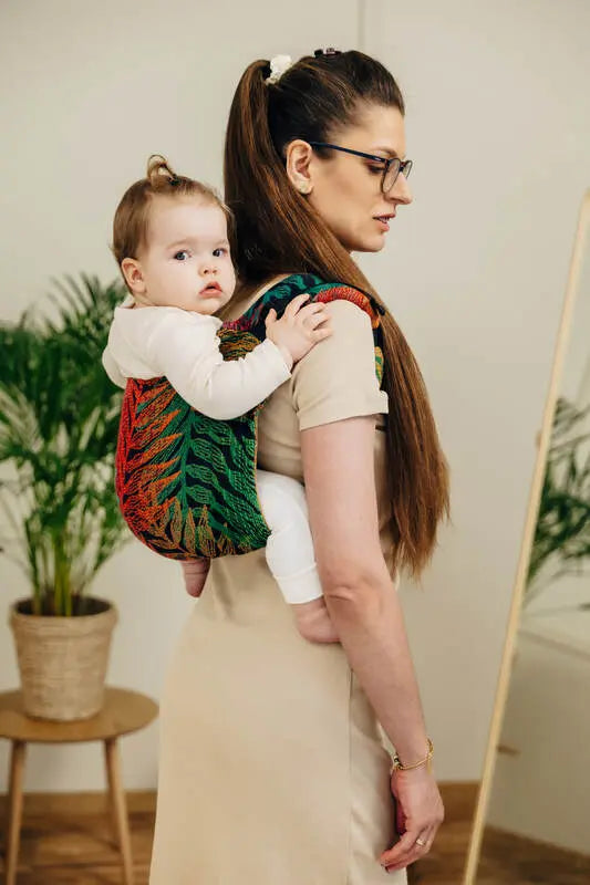 Lenny Buckle Onbuhimo PRO baby carrier, jacquard weave (100% cotton) - RAINFOREST - DIVERSE - Woven Baby Standard   buckle_onbu_pro_carriers    #