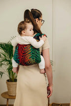 Lenny Buckle Onbuhimo PRO baby carrier, jacquard weave (100% cotton) - RAINFOREST - DIVERSE - Woven Baby Standard   buckle_onbu_pro_carriers    #