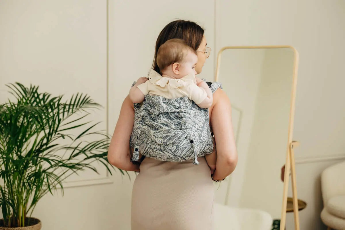 Lenny Buckle Onbuhimo PRO baby carrier, jacquard weave (100% cotton) - WILD SOUL - NIKE - Woven Baby Standard   buckle_onbu_pro_carriers    #