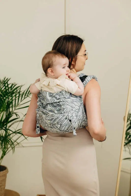 Lenny Buckle Onbuhimo PRO baby carrier, jacquard weave (100% cotton) - WILD SOUL - NIKE - Woven Baby Standard   buckle_onbu_pro_carriers    #