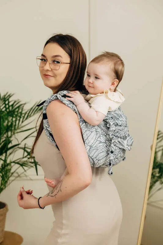 Lenny Buckle Onbuhimo PRO baby carrier, jacquard weave (100% cotton) - WILD SOUL - NIKE - Woven Baby Standard   buckle_onbu_pro_carriers    #