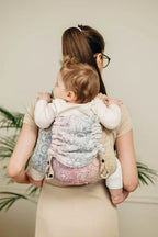 Lenny Buckle Onbuhimo PRO baby carrier, jacquard weave (100% cotton) - WILD WINE - VINEYARD - Woven Baby Standard   buckle_onbu_pro_carriers    #