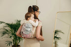 Lenny Buckle Onbuhimo PRO baby carrier, jacquard weave (100% cotton) - WILD WINE - VINEYARD - Woven Baby Standard   buckle_onbu_pro_carriers    #