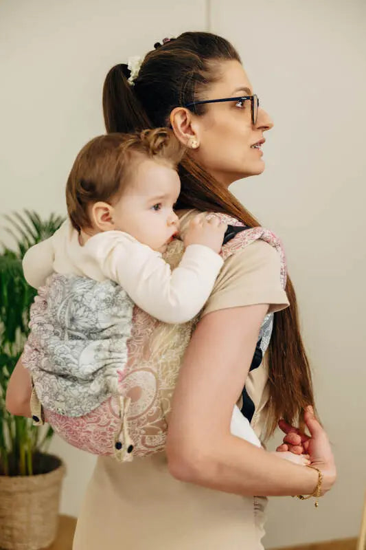 Lenny Buckle Onbuhimo PRO baby carrier, jacquard weave (100% cotton) - WILD WINE - VINEYARD - Woven Baby Size - Standard-Size - Toddler   buckle_onbu_pro_carriers    #