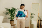 Lenny Buckle Onbuhimo PRO baby carrier, broken-twill weave (100% cotton) - AIRGLOW - Woven Baby Preschool   buckle_onbu_pro_carriers    #