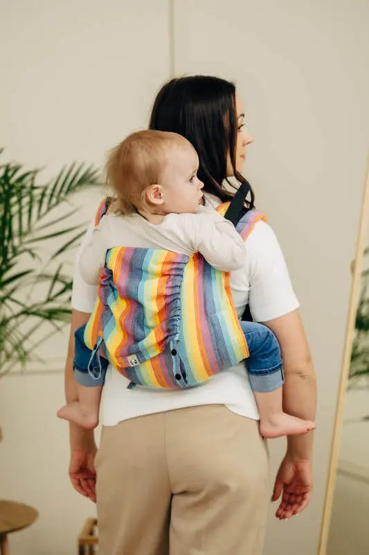Lenny Buckle Onbuhimo PRO baby carrier, broken-twill weave (100% cotton) - LUNA - Woven Baby Standard   buckle_onbu_pro_carriers    #