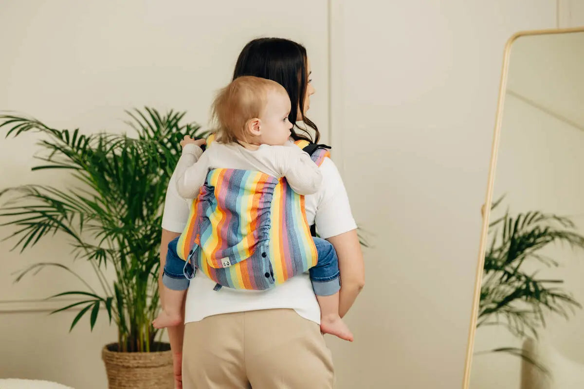 Lenny Buckle Onbuhimo PRO baby carrier, broken-twill weave (100% cotton) - LUNA - Woven Baby Size - Standard-Size - Toddler   buckle_onbu_pro_carriers    #