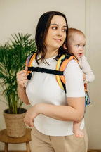 Lenny Buckle Onbuhimo PRO baby carrier, broken-twill weave (100% cotton) - LUNA - Woven Baby Standard   buckle_onbu_pro_carriers    #