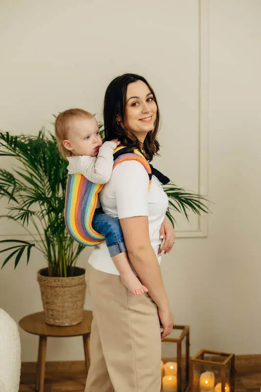 Lenny Buckle Onbuhimo PRO baby carrier, broken-twill weave (100% cotton) - LUNA - Woven Baby Standard   buckle_onbu_pro_carriers    #
