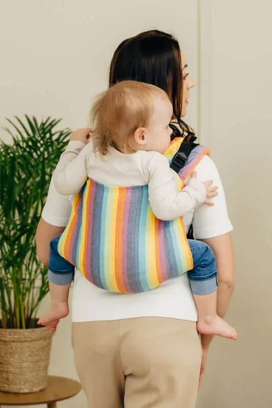 Lenny Buckle Onbuhimo PRO baby carrier, broken-twill weave (100% cotton) - LUNA - Woven Baby Standard   buckle_onbu_pro_carriers    #
