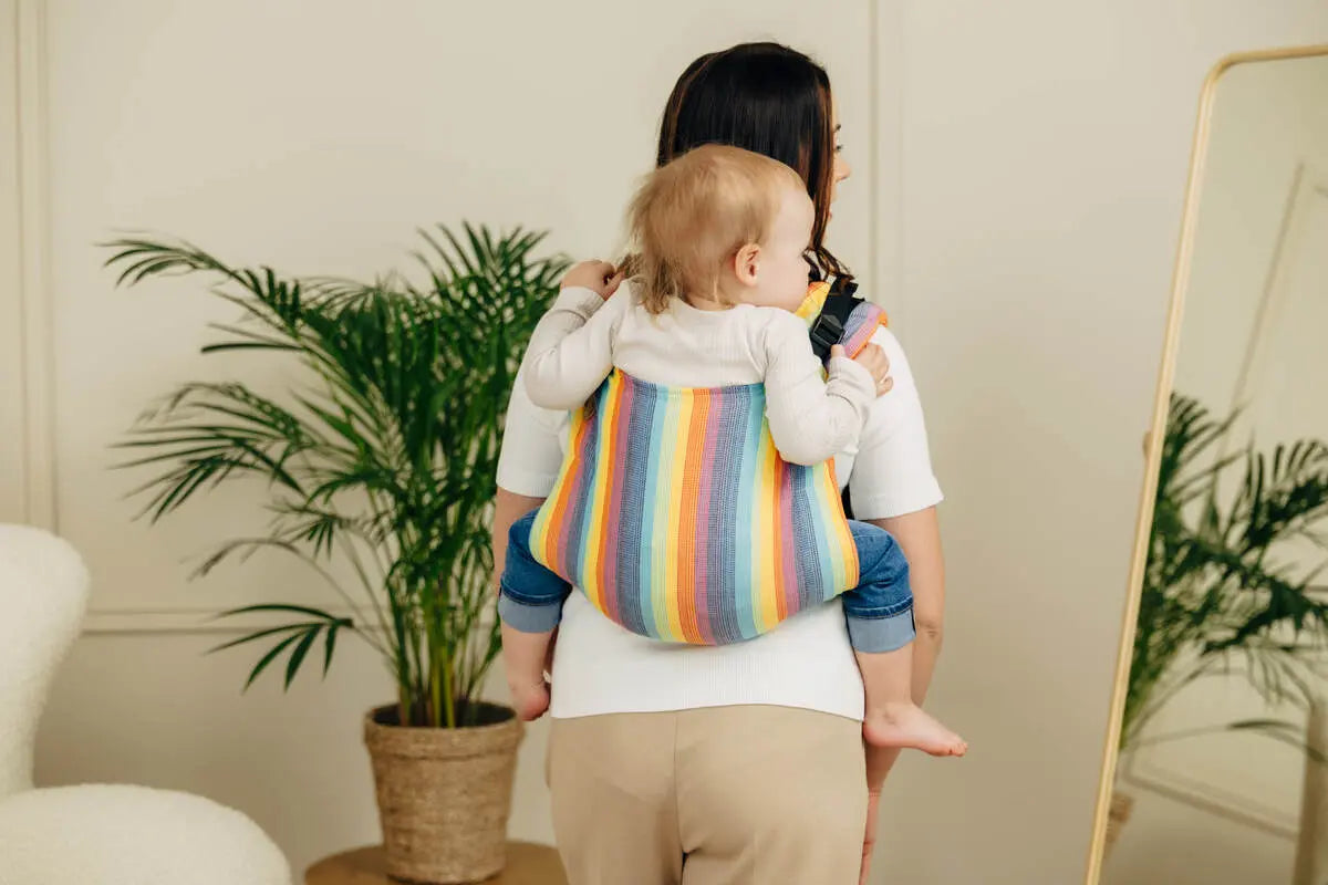 Lenny Buckle Onbuhimo PRO baby carrier, broken-twill weave (100% cotton) - LUNA - Woven Baby Standard   buckle_onbu_pro_carriers    #