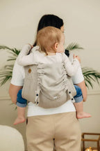 Lenny Buckle Onbuhimo PRO baby carrier, broken-twill weave (100% cotton) - PEANUT BUTTER - Woven Baby Standard   buckle_onbu_pro_carriers    #