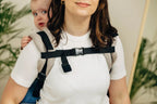 Lenny Buckle Onbuhimo PRO baby carrier, broken-twill weave (100% cotton) - PEANUT BUTTER - Woven Baby Standard   buckle_onbu_pro_carriers    #