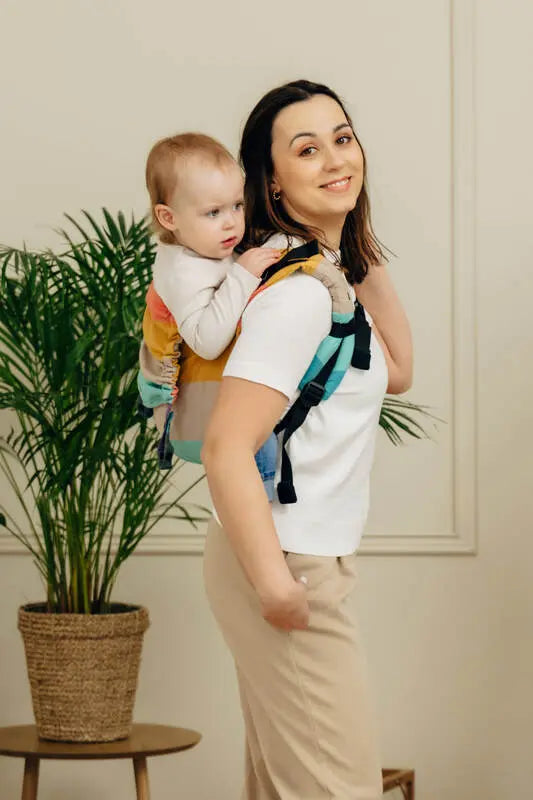 Lenny Buckle Onbuhimo PRO baby carrier, broken-twill weave (100% cotton) - PASTELS - Woven Baby Size - Standard-Size - Toddler   buckle_onbu_pro_carriers    #