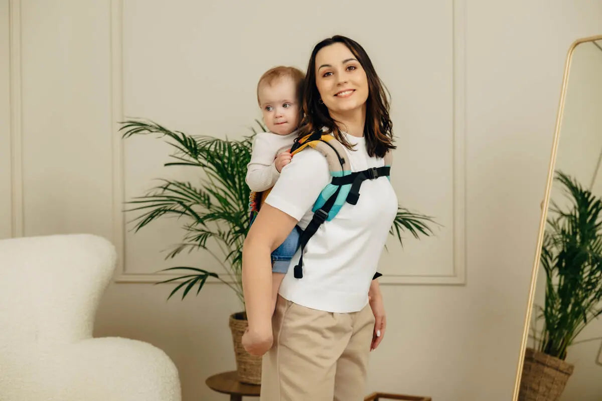 Lenny Buckle Onbuhimo PRO baby carrier, broken-twill weave (100% cotton) - PASTELS - Woven Baby Size - Standard-Size - Toddler   buckle_onbu_pro_carriers    #