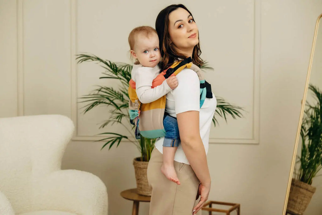 Lenny Buckle Onbuhimo PRO baby carrier, broken-twill weave (100% cotton) - PASTELS - Woven Baby Standard   buckle_onbu_pro_carriers    #
