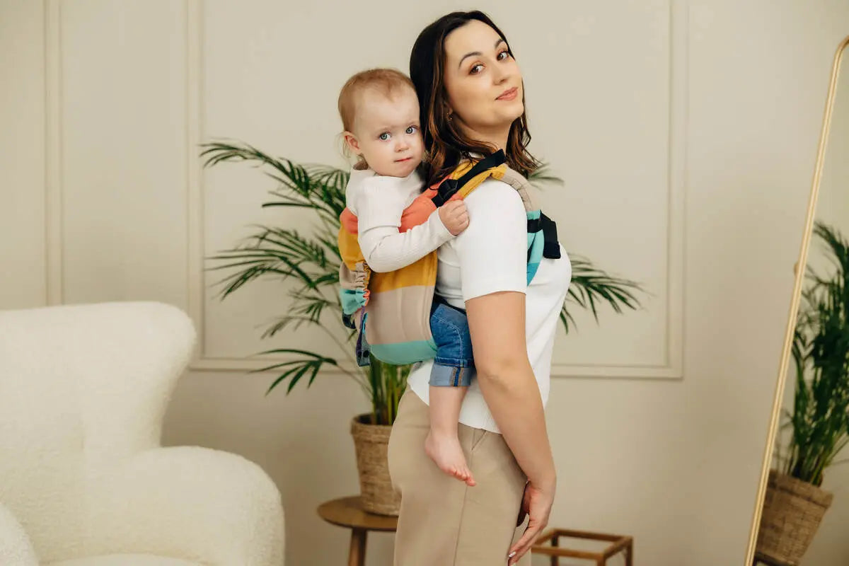 Lenny Buckle Onbuhimo PRO baby carrier, broken-twill weave (100% cotton) - PASTELS - Woven Baby Size - Standard-Size - Toddler   buckle_onbu_pro_carriers    #