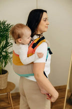 Lenny Buckle Onbuhimo PRO baby carrier, broken-twill weave (100% cotton) - PASTELS - Woven Baby Standard   buckle_onbu_pro_carriers    #