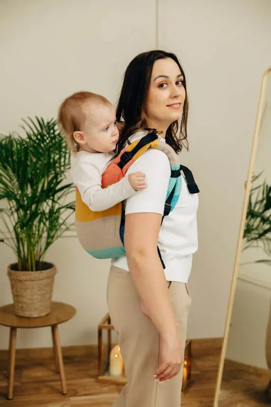 Lenny Buckle Onbuhimo PRO baby carrier, broken-twill weave (100% cotton) - PASTELS - Woven Baby Standard   buckle_onbu_pro_carriers    #