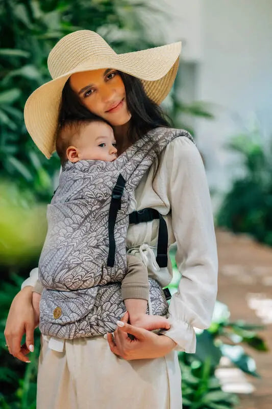 LennyLight Carrier, jacquard weave, 100% bamboo viscose - WILD SOUL - GAJUSZ - Woven Baby Standard   lenny_light    #