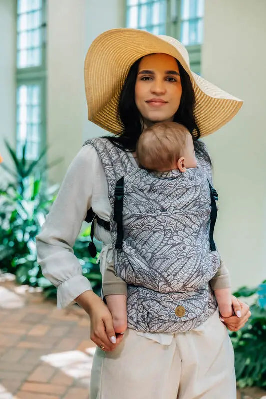 LennyLight Carrier, jacquard weave, 100% bamboo viscose - WILD SOUL - GAJUSZ - Woven Baby Standard   lenny_light    #