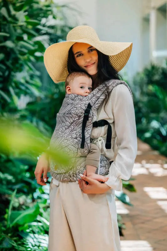 LennyLight Carrier, jacquard weave, 100% bamboo viscose - WILD SOUL - GAJUSZ - Woven Baby Standard   lenny_light    #