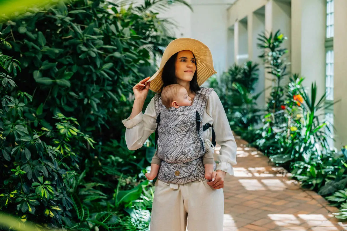 LennyLight Carrier, jacquard weave, 100% bamboo viscose - WILD SOUL - GAJUSZ - Woven Baby Standard   lenny_light    #