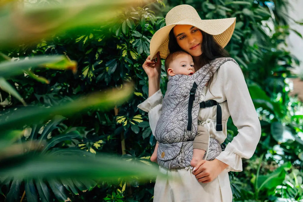 LennyLight Carrier, jacquard weave, 100% bamboo viscose - WILD SOUL - GAJUSZ - Woven Baby Standard   lenny_light    #