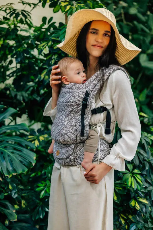 LennyLight Carrier, jacquard weave, 100% bamboo viscose - WILD SOUL - GAJUSZ - Woven Baby Standard   lenny_light    #